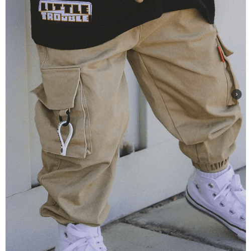 Light Khaki Cargos