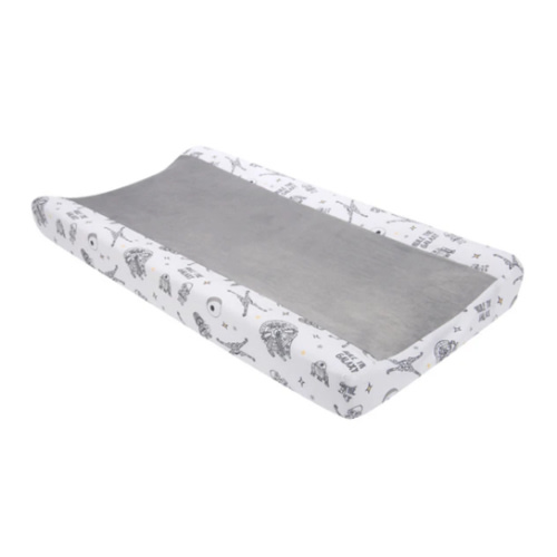 Star Wars Millennium Falcon White/Gray Soft Changing Pad Cover – Lambs & Ivy