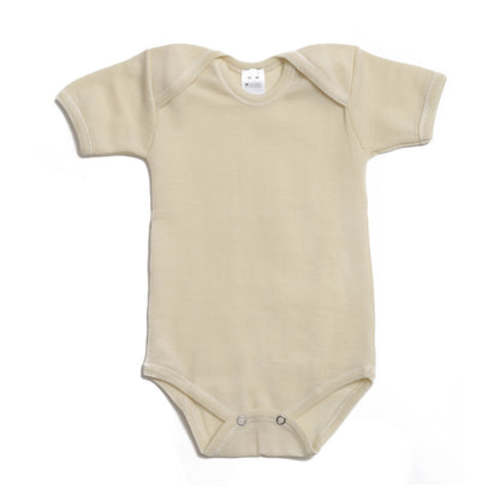 Hocosa Snap-Bottom Shirt with Short Sleeves in... – Danish Woolen Delight