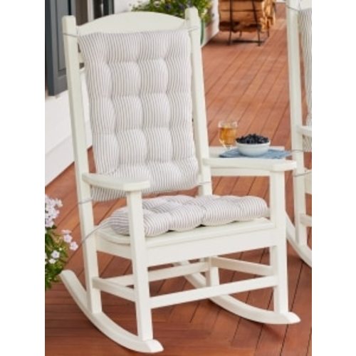 Never-Flatten Tufted Rocker Chair Cushion Set, In 2 Sizes