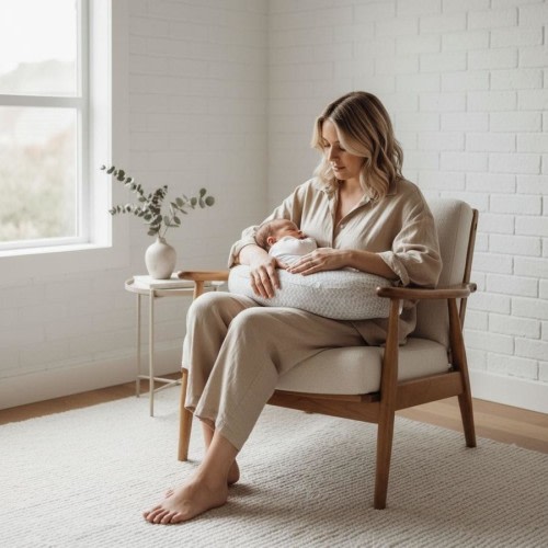 Breastfeeding Pillow - Nursing Support & Baby Positioning Cushion
