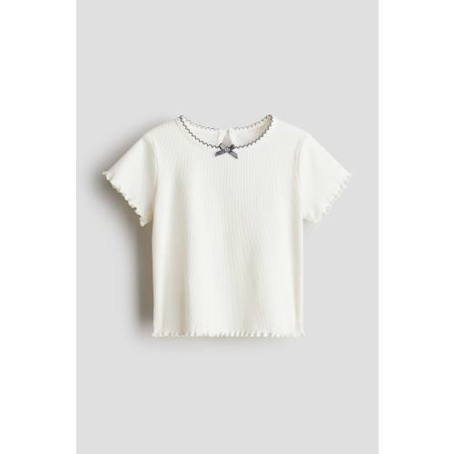 Ribbed Jersey Top