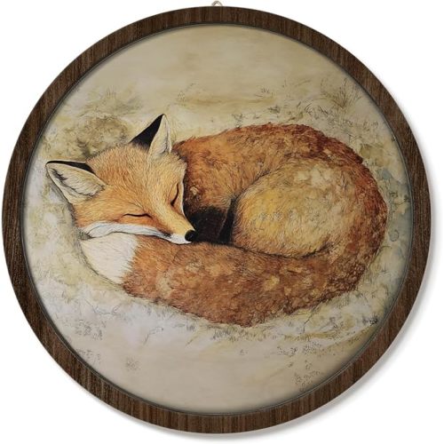 Vintage Fox Wall Art Decor