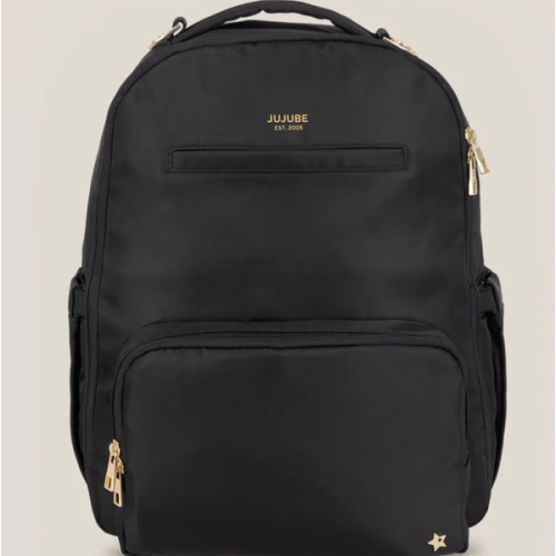 JuJuBe Signature Classic Diaper Backpack Large - Black