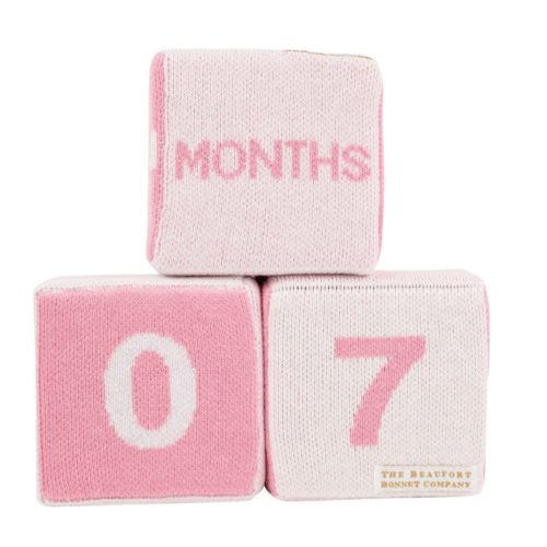 Blaylock Blocks - Hamptons Hot Pink, Palm Beach Pink, & Palmetto Pearl