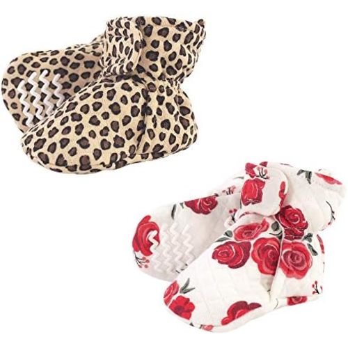 Hudson Baby Unisex-Baby Quilted Booties Winter Accessory Set