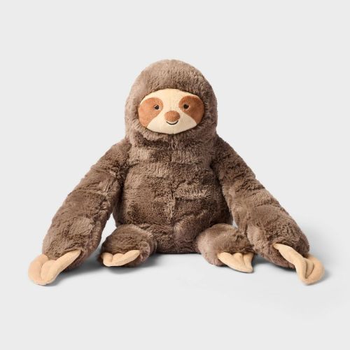 11" Sloth Stuffed Animal - Gigglescape™: Polyester, Zoo Animal, Sensory & Emotional Development, Ages 1+
