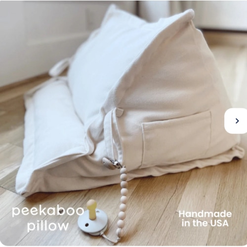 Peekaboo Pillow™ Official Site - Organic Infant Lap Pillow