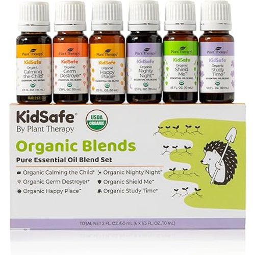 Plant Therapy KidSafe Organic Essential Oil Blends