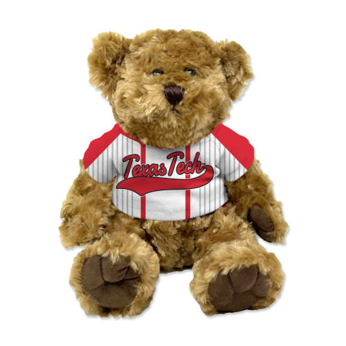 Texas Tech "Baseball" Jersey Teddy Bear Stuffed Animal – Red Raider Outfitter