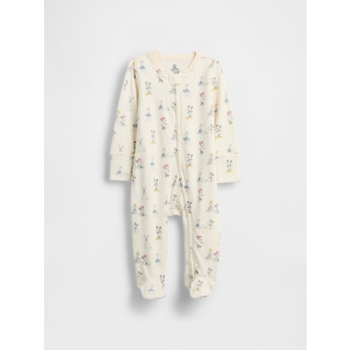 Baby First Favorites TinyRib Footed One-Piece