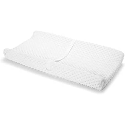Munchkin® Secure Grip™ Contoured Baby Diaper Changing Pad for Dresser, Includes Cover, Waterproof Pad