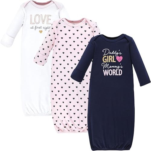 Hudson Baby baby-girls Cotton Gowns