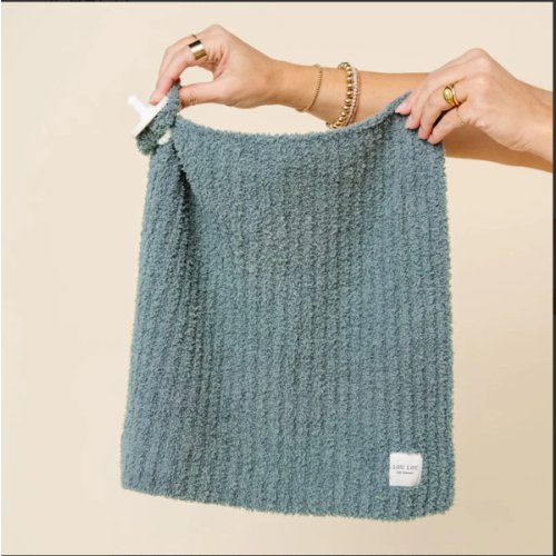 Chenille Blanket - Ocean Blue - Mini/Lovey – Lou Lou & Company