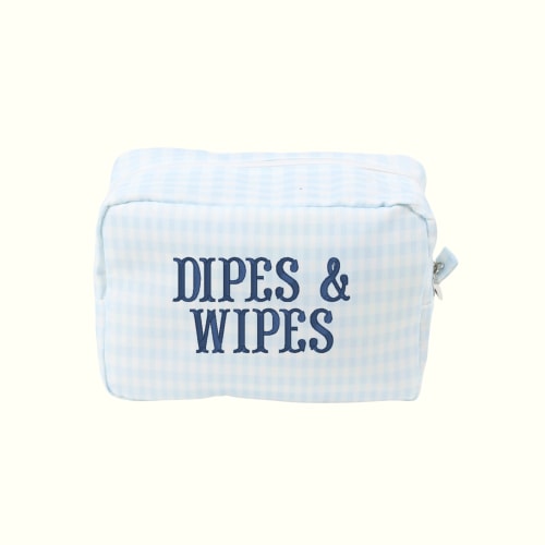 BCG Blue Gingham Everything Bag