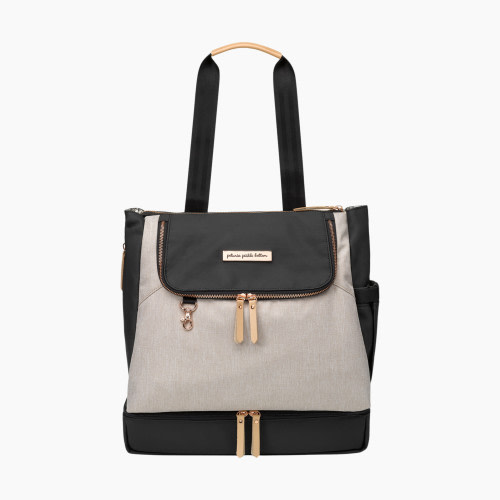 Petunia Pickle Bottom Pivot Pack Diaper Backpack - Sand/Black