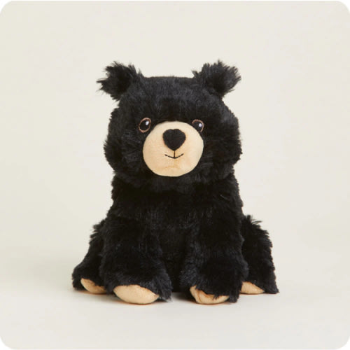 Microwavable Black Bear Warmies Junior | Warmies USA