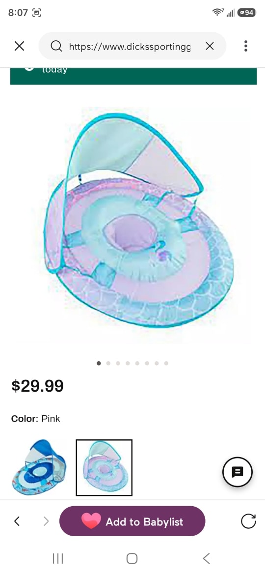SwimWays Baby Spring Float | Dick's Sporting Goods