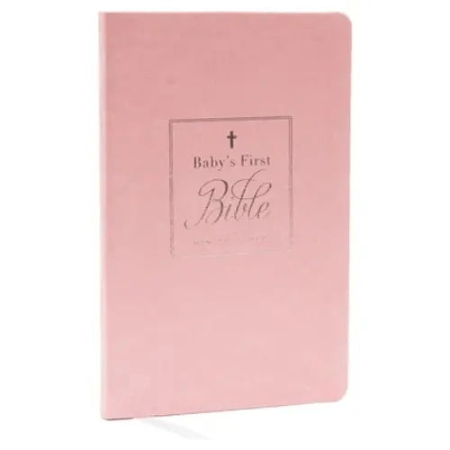 Kjv, Baby's First New Testament, Leathersoft, Pink, Red Letter, Comfort Print