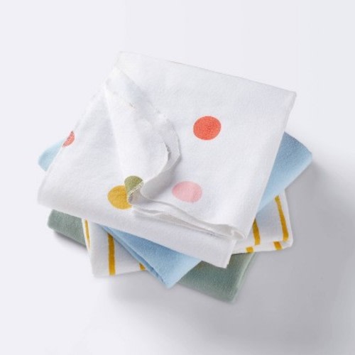 Flannel Baby Blanket - Multi Dot - Cloud Island™