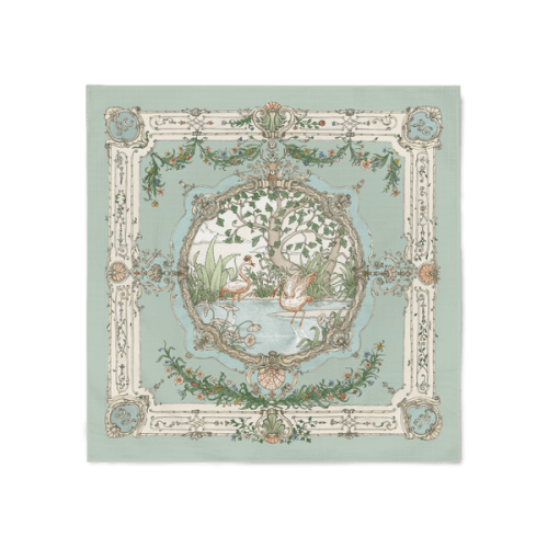 Carré - Swaddle Tapestry Olive Green