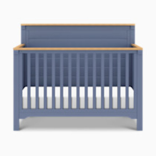 daVinci Shea 4-in-1 Convertible Crib - Cove Blue/Honey