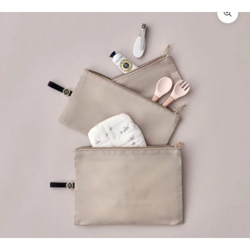 Expandable Packing Pouches Beige
