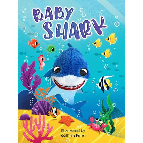 Baby Shark - Finger Puppet Board Book - Novelty (Finger Puppet Storybooks for Babies & Toddlers)