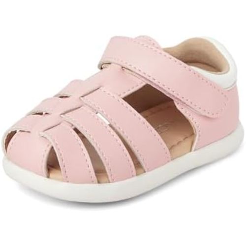 The Children's Place Baby-Girl's and Newborn First Steps Sandals Fisherman
