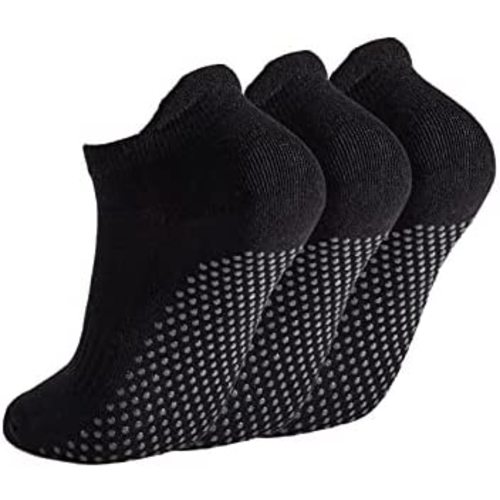 Breslatte Grip Socks Pilates Socks with Grips for Women Non Slip Grippers Womens
