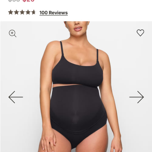 FITS EVERYBODY MATERNITY PUMPING SCOOP BRALETTE | ONYX