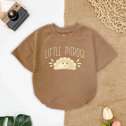 Little Pierogi Romper Sweatshirt, Cute Food Baby Outfit, Little Pierogi Newborn Romper, Dumpling Baby Bodysuit, Funny Baby Shower Gift Idea