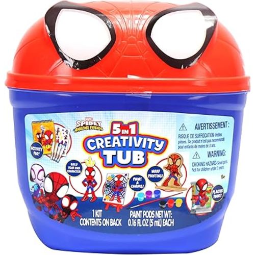 Tara Toys Spidey 5 in 1 Creativity Tub