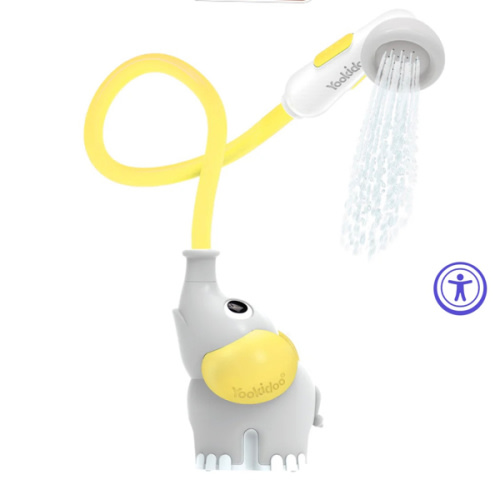 Elephant Baby Bath Shower Head | Yookidoo Newborn Toys in Tub Or Sink