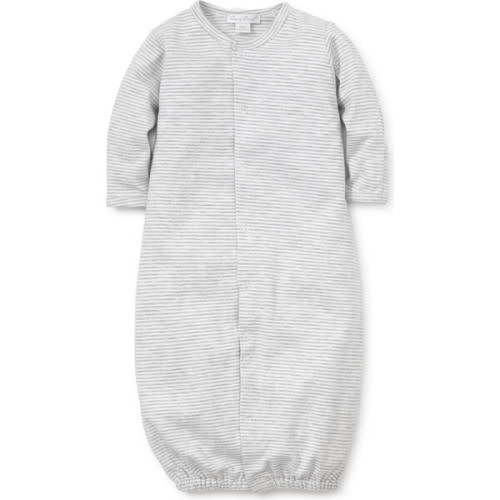 Essentials Stripes Converter Gown, Grey - Kissy Kissy | Maisonette