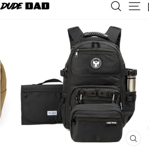 Dude Dad Diaper Bag