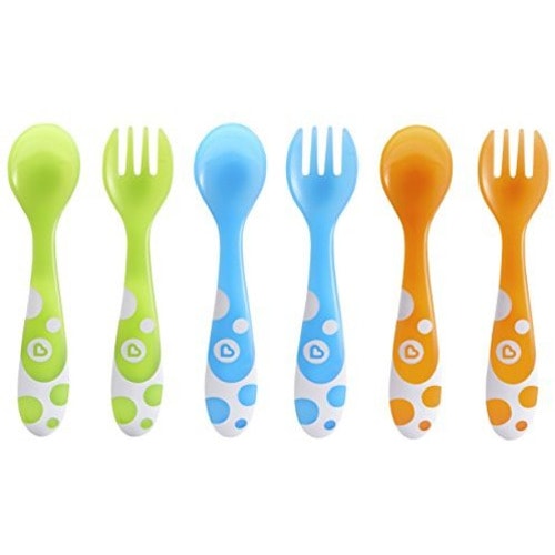 Munchkin 6 Piece Fork and Spoon Set - 1 Set