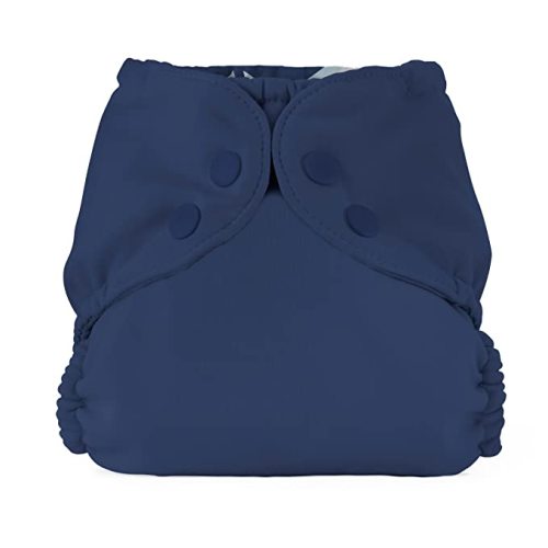 Esembly Cloth Diaper Outer, Swim Diaper, Waterproof Cloth Diaper Cover, Leak-Proof and Breathable Layer Over Prefolds, Flats or Fitteds, Reusable with Snap Closure - Size 1 (7-17lbs), Ink