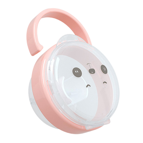 Pacifier Case Pacifier Holder Case Pacifier Clip Binky Holder Case Pacifier Box Pacifier Accessories Cute Portable Baby Pacifier Teether Storage Box Dust-Proof Cover Case Container