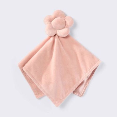 Plush Security Blanket - Pink Flower - Cloud Island™