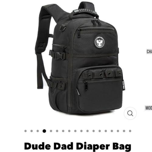 Dude Dad Diaper Bag
