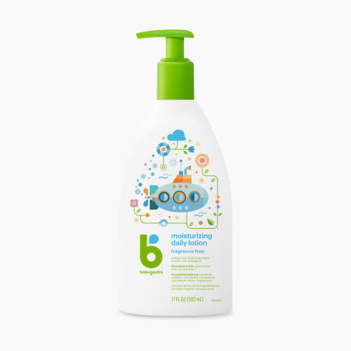 Babyganics Moisturizing Daily Lotion - Fragrance Free, 17 oz