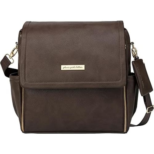 Petunia Pickle Bottom Boxy Backpack | Diaper Bag | Diaper Bag Backpack for Parents | Top-Selling Stylish Baby Bag | Sophisticated and Spacious Backpack for On The Go Moms | Saddle