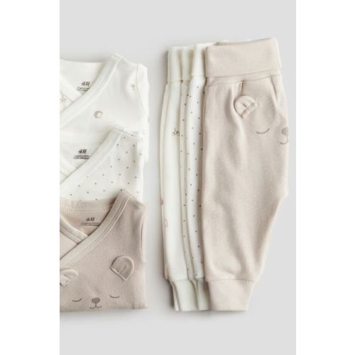 6-piece Bodysuit and Leggings Set