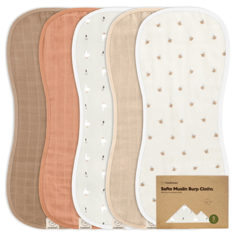 Softe Muslin Baby Burp Cloth - Hills