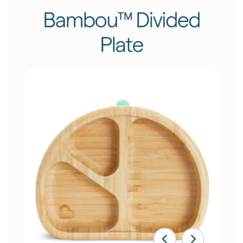 Bambou™ Divided Plate | Munchkin