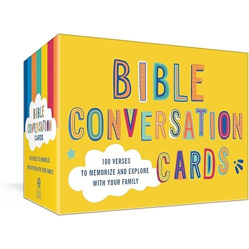 Bible Conversation Cards: 100 Verses to Memorize and Explore with Your Family Cards – August 9, 2022