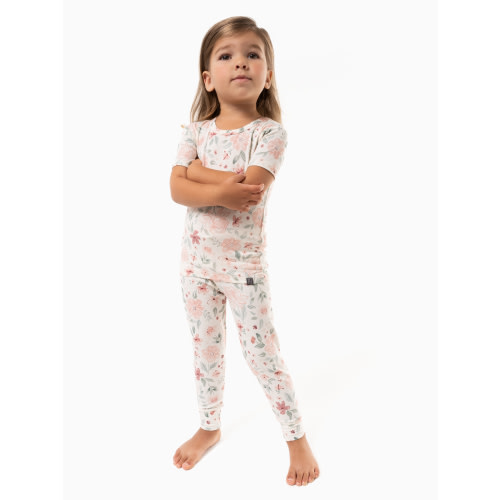 Modern Moments by Gerber Toddler Unisex Super Soft Livaeco Viscose Tight Fitting Pajama Set, Sizes 12M-5T