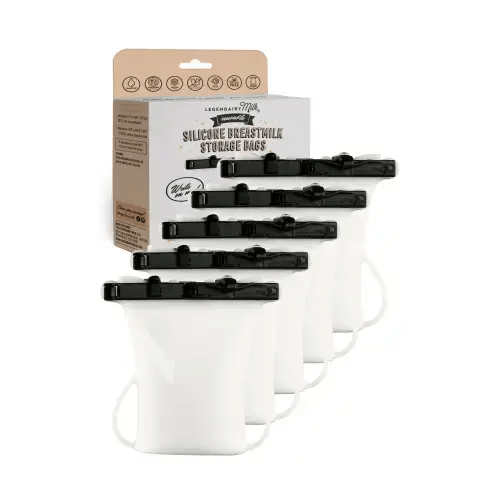 Reusable Silicone Breastmilk Storage Bags | Legendairy Milk