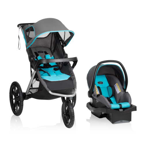 Evenflo Victory Plus Jogging Stroller Travel System with LiteMax Infant Car Seat (0-6 Years) - Walmart.ca